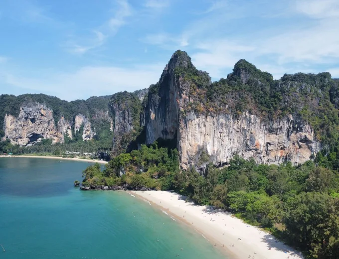 rock climbing in Krabi Thailand